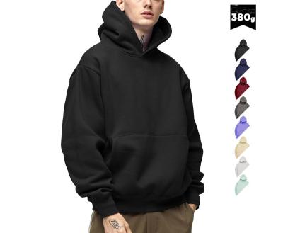 China Customized unisex fashion streetwear oversized hoodie sustainable cotton wholesale hoodie no string men hoodie 100 cotton for sale