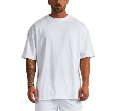 China 2022 New Design Quality Anti-Wrinkle White T-shirts Bulk Empty Cotton Luxury Plain 120 Gsm White Men's Oversized T-shirt for sale