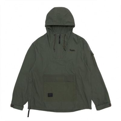 China Coat Stomach Pocket Anorak Embroidery QUICK DRY Custom Jacket For Men for sale