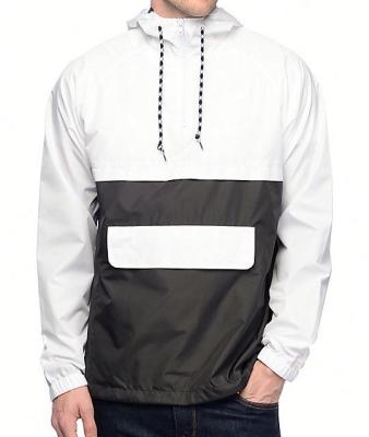 China 2020 Hot Sale Custom Made Viable Logo Pullover Pocket Flap Men's Anorak Jacket for sale