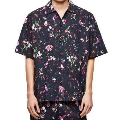 China xxxl high quality anti-pilling men's unisex screen printing hawaii embroidery custom shirt for sale