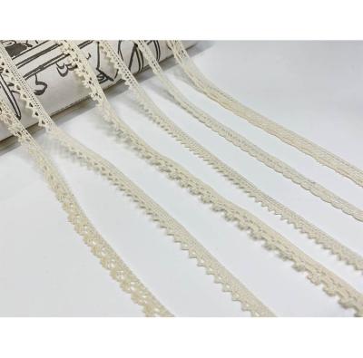 China Garments Accessories Manufacturer In Guangzhou Embroidery Sustainable Trim Lace Cotton for sale