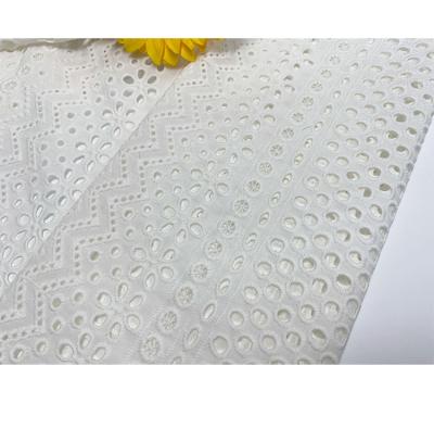 China Breathable 2022 Popular Products Custom Embroidery Lace Fabric Cutwork Embroidery Fabric for sale