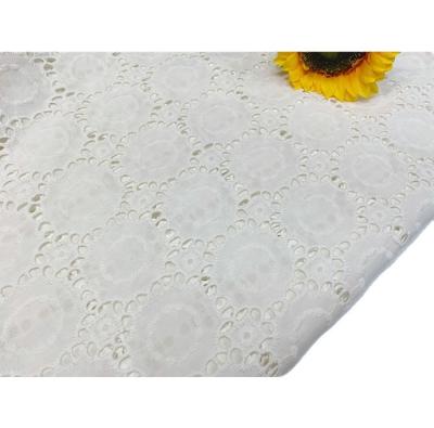 China Breathable 2022 Most Popular Custom Products Cotton Embroidered Fabric Lace Fabric for sale