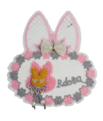 China Other Custom Embroidery Bling Towel Patches Mini Animal Patch For Garment for sale