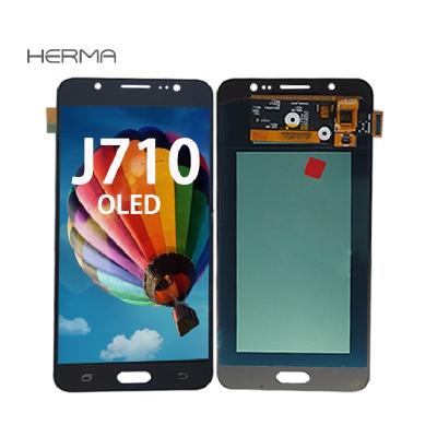 China Factory LCD Screen Display Mobile Phone Touch Screen For Samsung J710 OLED Display J710 OLED for sale