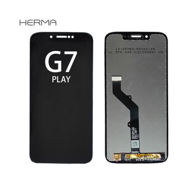 China Low Brand newLcd Pantalla G7 LCD Game Display Screen Digitizer Assembly Price For Motorola G7 Game Display With View G7 G7 GAME WF for sale