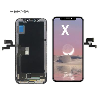 China New developed lcd display for iphone X with iphone screen lcd wholesale price for iphone for iphone X for sale