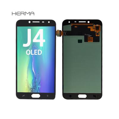 China LCD Screen Replacement For Samsung J4 2018 OLED LCD Touch Screen Display Digitizer J4 OLED for sale