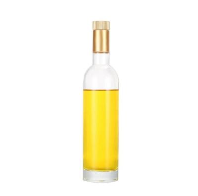 China Hot Selling Cheap Custom Popular Food Product Clear Olive Oil Glass Bottle Manufacturer for sale