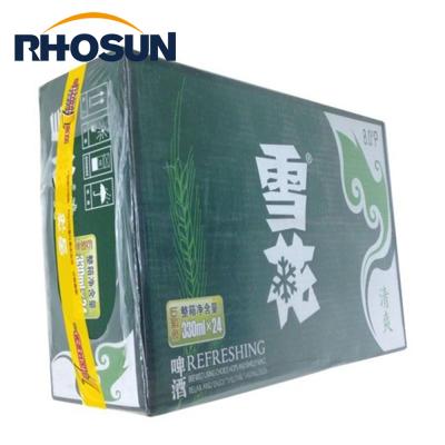 China Waterproof carton box film mopp lifting tape by handle tape machine for sale