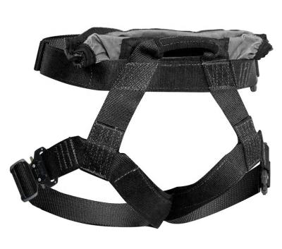 China Black Half Body Safety Belt-Harness Hanging Type Protection, 1 Piece Gray Body Safety Harness High Altitude Three Point Rescue 1207g 22kn for sale