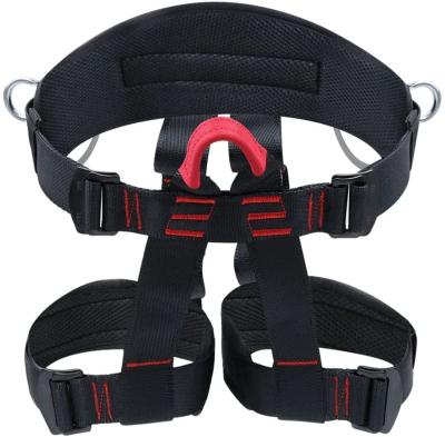 China 2022 New Half Body Safety Harness Protection Half Body Safety Belt Climbing Black Half Body Harness Customize Polyester 75-120cm 50-70cm High Strength for sale