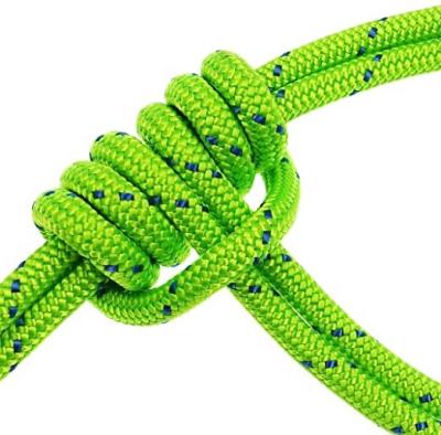 China Multicolor Braided Rock Tree Best Mountain Rope Static Climbing Rope Outdoor Quality Climbing Rope for sale