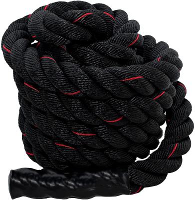 China Commercial Use 25mm (Black Customizable Fitness Battle Rope 1.0