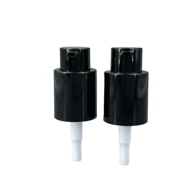 China Non Spill Factory Supply 18/410 24/410 Black Blastic Pump Full Cover Plastic Cream Pump for sale