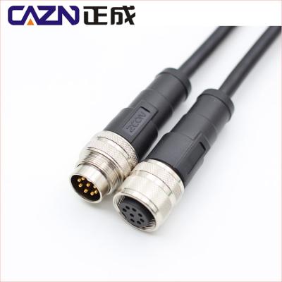 China M16 automotive plug 2 3 4 5 6 7 8 12 14 16 19 24 pin mount socket receptacle male and female connector c091 for sale