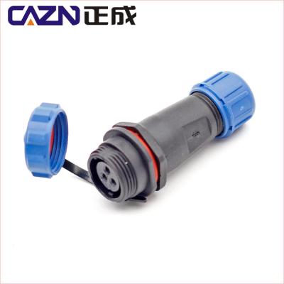 China SP13 Automotive Plastic Pin LED SP13 Waterproof Connector SP1311 2 3 4 5 6 7 9 for sale