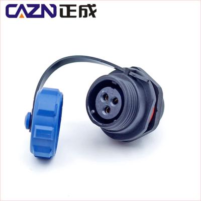 China SP1312 IP68 Automotive Plug 2 3 4 5 6 7 9 Pin SP13 Connector for sale