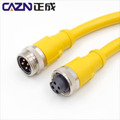 China Automotive devicenet cable IEC 61158 standard connector IEC61784-1 7/8 16UNF 5pin connector for sale