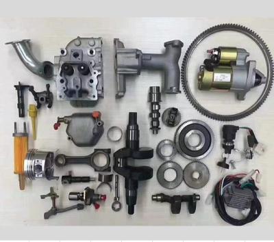 China Stores 170F, 178F, 186F, L48, L70, L100N diesel engine generator construction material spare parts for Yanmar for sale