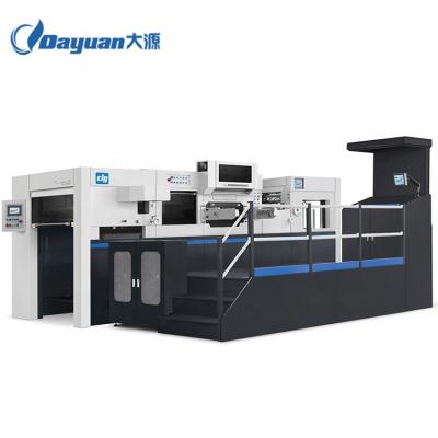 China Automatic Hot Stamping And Die Cutting Machine Carton Box MHK-1050AT Hot Selling for sale