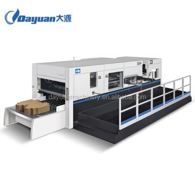 China MHK-1500EC Factory Feeding Lead Edge Die Cutting Machine, Corrugated Box Making, Automatic Die Cutter for sale