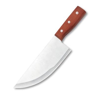 China Viable Boning Handmade Forged Butcher Knife Kitchen Knife with Rose Wood Handle Butcher Knife for sale