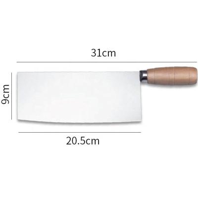 China China Sustainable Professional 8Inch Stainless Steel Kitchen Cleaver Knife Cutting Knife for sale