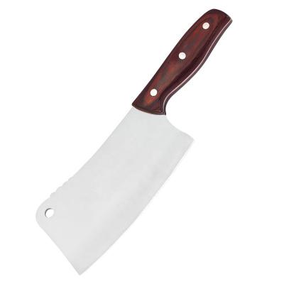 China Naixin Stainless Steel Viable Professional Heavy Duty Cleaver Knife Kitchen Butcher Boning Knife With Wooden Handle for sale