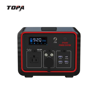 China TOPA 300W solar generator power station wireless charging portable solar power system for sale