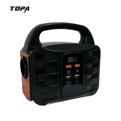 China TOPA Portable Solar Generator Power Station for Campers, Rvs, or as a Backup Emergency 140.4Wh for sale