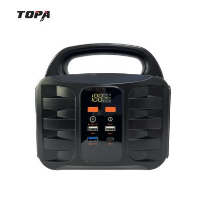 China TOPA 140.4Wh Portable Lithium 150W Power Station Portable Rechargeable Power Station for sale