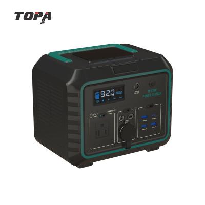 China TOPA 300W 296Wh power solution backup grid lithium battery generator outdoor portable energy storage for sale