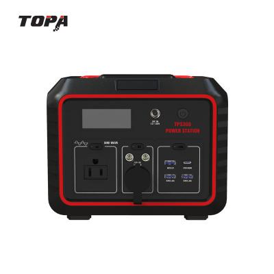 China TOPA 300W Ups Battery Pack For Iphone5 296Wh Lithium Supply Portable Solar Power Station for sale