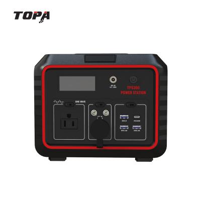 China TOPA 300W 18w palladium bank pure sine wave usb best charging power station 7000mah 296Wh for sale