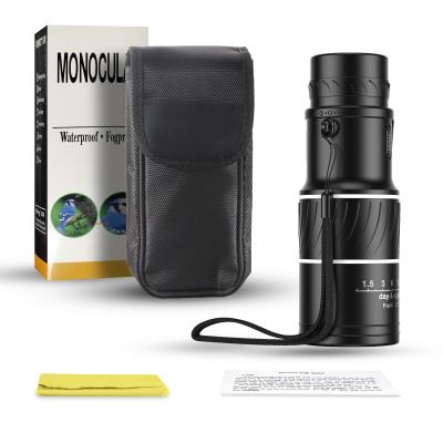 China Bird Watching/Rising/Buzzing Mini Kids Compact Focus Optics Monocular Telescope Apexel 16x52mm Concert/Football Game Dual For Mobile Phone for sale