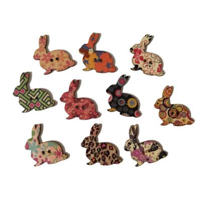 China Chips For Kid DIY Drawing Material Wooden Cardboard Bunny Shapes Eco-friendly Global for sale