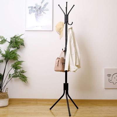 China Heavy Duty Easy Assemble Wholesale Patented Metal Tree Shaped Standing Coat Rack Clothes Hat Coat Hanger Rack for sale