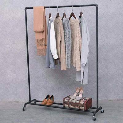 China Modernong Heavy Duty Wholesale Luxury Garment Storage Metal Coat Hanger Rack Hanger Rack for sale