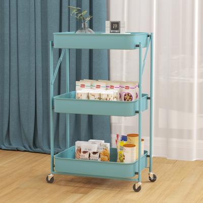 China Viable Multifunctional Collapsible and Rolling Kitchen Storage Rack Organizer from Best Seller for sale