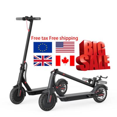 China EU USA unisex warehouse dropshipping 36V 350W 10.4AH 20mph Fold E-scooter Adult ES850 for sale