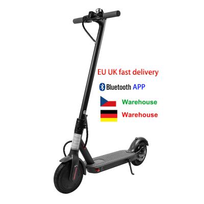 China M365 APP M365 delivery 8.5inch solid tire scooter 350watt motor 7.8Ah unisex battery electric fast powerful escooter smart scooter for sale