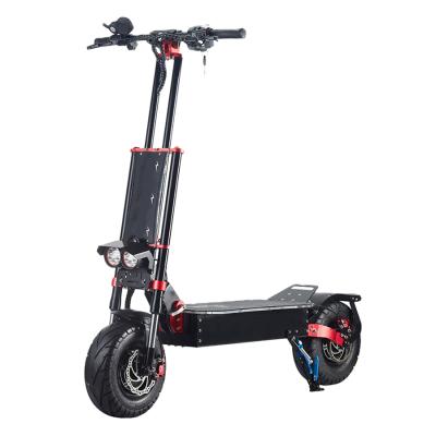 China Unisex Super Power 6000w Dual Wheel 13inch Fat Scooter Electric Scooter 90-120KM Long Range Motorcycle for sale