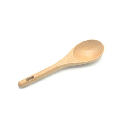 China 12.7cm Sustainable Salt Little Food Grade Wooden Scoop Spoon for sale