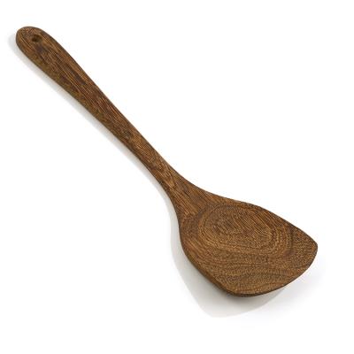 China Long Viable Frying Pan Cook Wooden Kitchen Utensil Spatula for sale