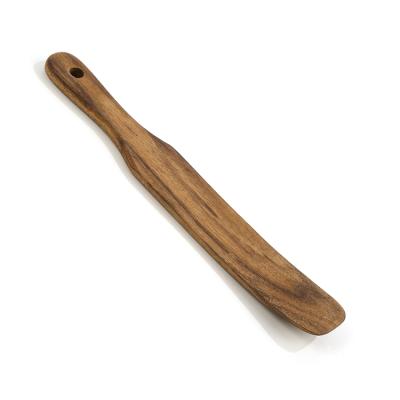 China Japanese Wooden Spatula Kitchen Spurtle Non Stick Viable Cookware for sale