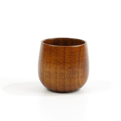 China Sustainable Eco Friendly Wholesale Cocktail Coffee Wooden Tea Cup for sale