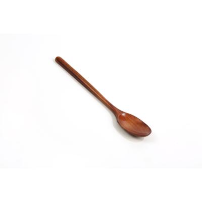 China Factory sale pure wood biodegradable baby viable hot wood rest viable handcraft cook spoon for sale