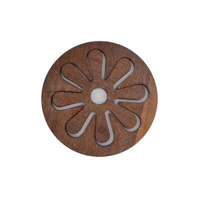 China High Quality Viable Mat Round Wooden Coaster Dinner Table for sale